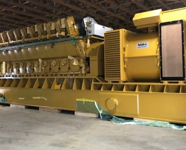 Caterpillar G20CM34 Natural Gas Generator Set