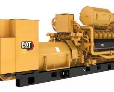 NEW Caterpillar G3516H, 2000 kW, 400v. 50 Hz