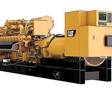 NEW Caterpillar G3516H, 2000 kW, 400v. 50 Hz