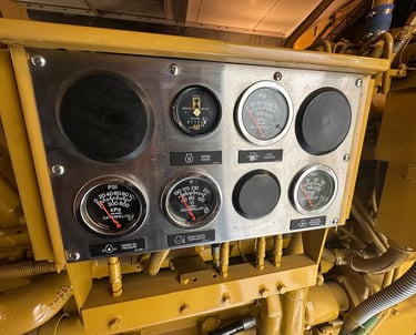 CAT 3512, 1000kW Prime, 480v. 60 Hz. Diesel Generators