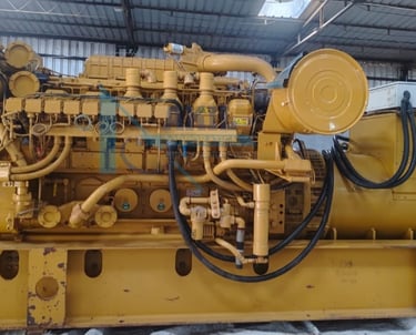 Caterpillar 3512B, 1472 kW Continuous, 450v. 60 Hz.