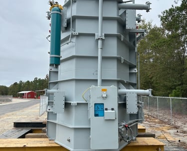 NEW 120 MVA Substation high voltage Transformer, 34.5kV Grounded Wye -> 230kV Grounded Wye