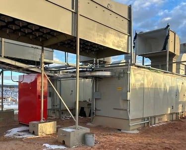 Power Plant with two Solar Centaur 40 Turbines