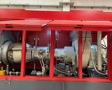 SOLAR TAURUS 60, 5200 Kw, 50 HZ. Turbine