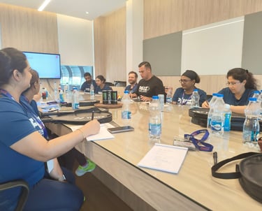 Cesar Performance Coach corporate training with Coca-Cola India