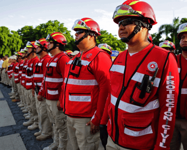 Personal de Protección civil formados y equipados con Radios PoC MCPTT