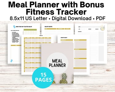 printable meal planner