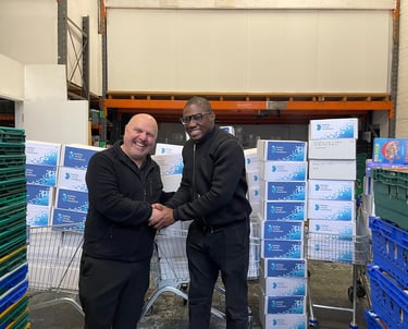 two men shaking hands