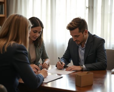 Loan signing documents