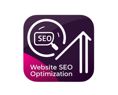 "تحسين موقعك لمحركات البحث (SEO) لزيادة الظهور في النتائج الأولى وجذب المزيد من الزوار المستهدفين."
