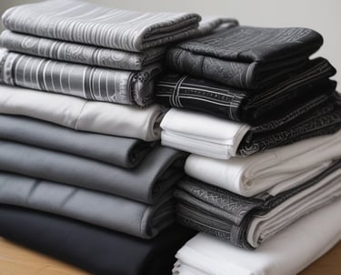 An influencer filming a vibrant unboxing video with branded products.