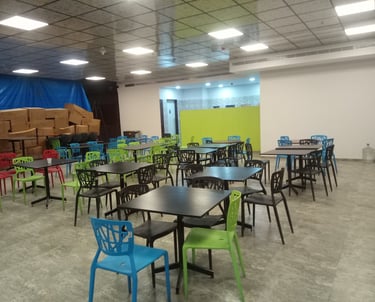 cafeteria in an office