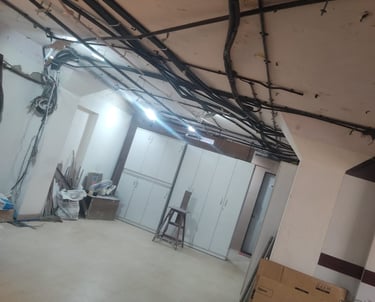 renovating office