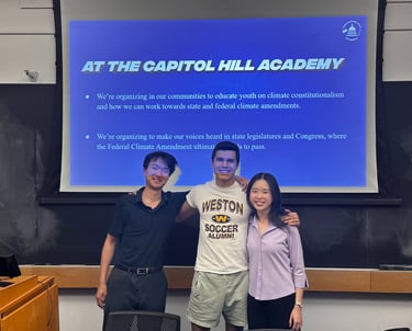 FCAI Climate Constitutionalism Teach-In at the Columbia Policy Institute, April 2025