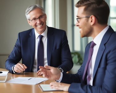a man riding a skateboard down a street next to tall buildings