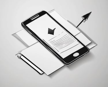 A digital platform interface for legal services.