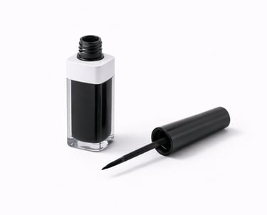 Liquid surma kohl applicator for smooth and easy eye application