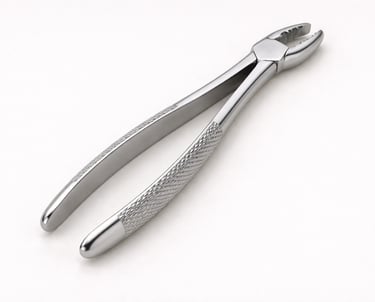 Lower molar forceps stainless steel dental extraction tool CE certified