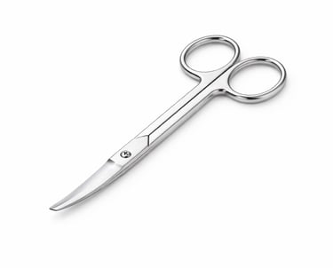 stainless steel Mayo scissors instrument CE certified for cutting heavy tissues.