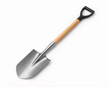 Shovel for digging and agricultural work