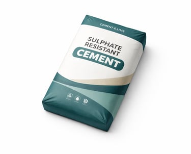 Sulphate resistant cement bag for coastal and aggressive soil conditions
