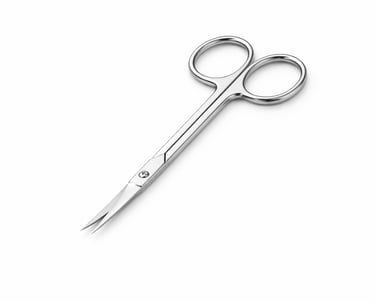 stainless steel tenotomy scissors instrument CE certified for delicate tissue dissection.