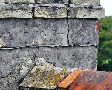 Chimney Defect roof inspection