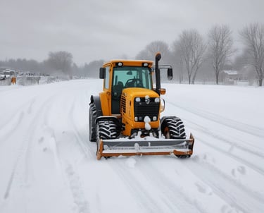 Winterdienst Schneeräumen und Streuen