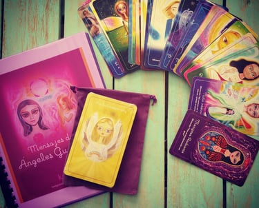 Oráculo de Ángeles, coach angélico, cartas de ángeles