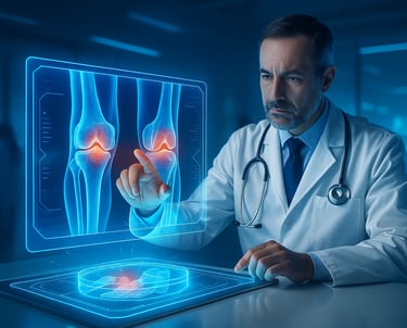 Radiographie de membres inférieurs