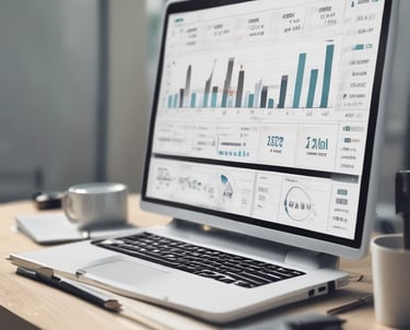 A group of four men in business attire are gathered around a table, examining documents laid out in front of them. They appear to be engaged in a discussion or meeting, with focused expressions and attentive body language.