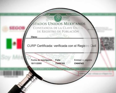 Preguntas frecuentes CURP Biométrica Dudas CURP BIOMETRICA