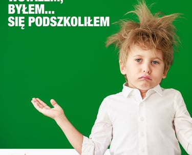 chlopiec z ubezpieczenie szkolne