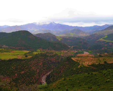 Atlas mountains Moroccan mountains nature landscapes trip