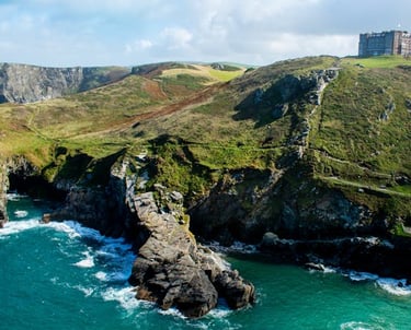 Tintagel castle, Cornwall