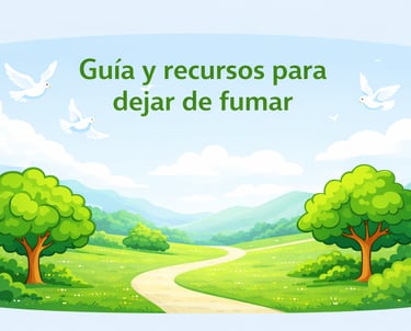 Guía y recursos para dejar de fumar