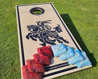 Cornhole lenta su Vyčio dizainu