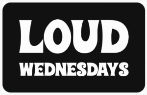 Logo for Loud Wednesdays band