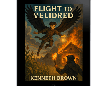 Flight to Velidred - an action adventure fantasy by Kenneth Brown