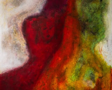 Die rote Frau
