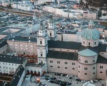 Salzburg bird eye