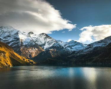 Salzburg mountain range