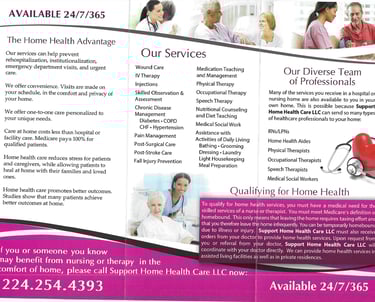 services and qualifications