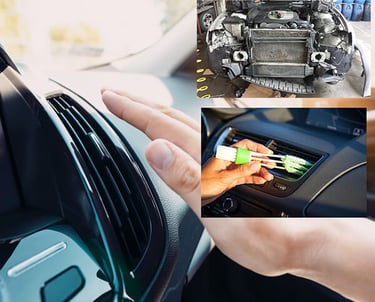 Car AC Condenser Replacement