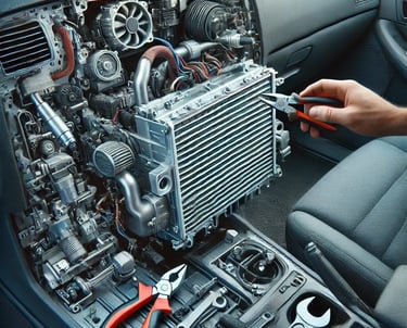 Car AC Evaporator Replacement