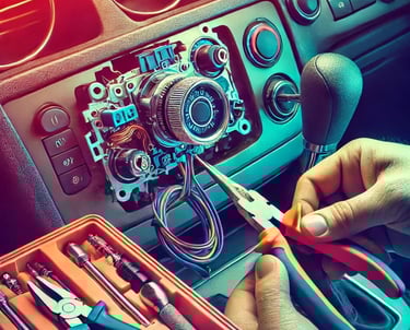 Car AC Thermostat Installation