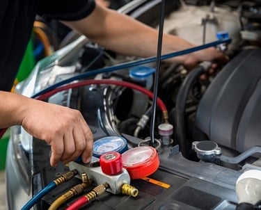 Honda AC Refrigerant Recharge