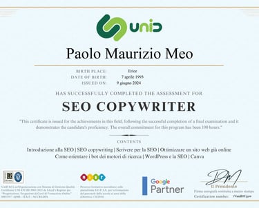 SEO Copywriter