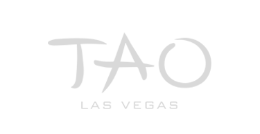 Tao Nightclub Las Vegas logo, an iconic venue included in Nocturnal Tours' unforgettable Las Vegas club crawl experiences.