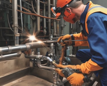 A showroom displaying a variety of air conditioners neatly arranged on two walls. Each unit is placed on shelves with price tags and brand logos visible. The floor is polished and the ceiling has fluorescent lighting.